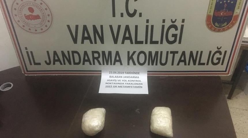 Uyuşturucu madde Cesur&rsquo;a takıldı