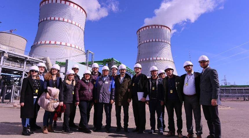 T&uuml;rk heyeti, Atomexpo 2019 Fuarı ve Leningrad NGS teknik gezisine katıldı