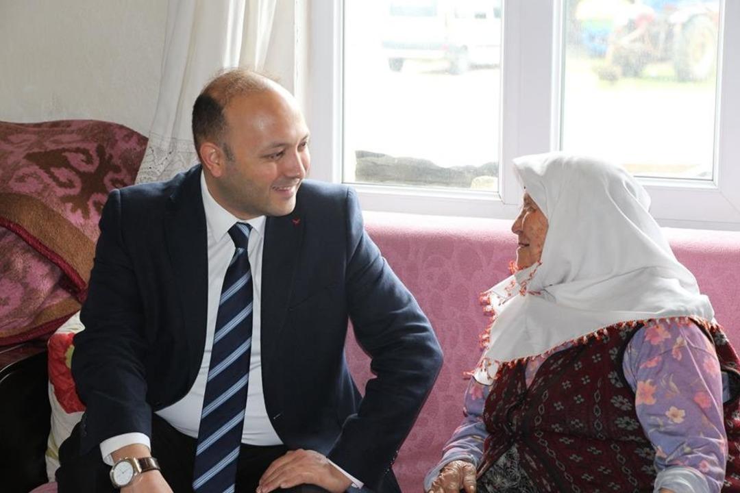 Kaymakam G&ouml;ktaş: Yaşlılarımızın sorunlarını &ccedil;&ouml;zmek sosyal adaletin bir gereğidir