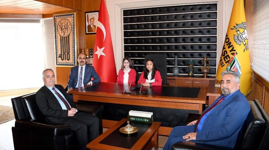 Başkan Altay, makamını Damla T&uuml;rkmen&rsquo;e devretti