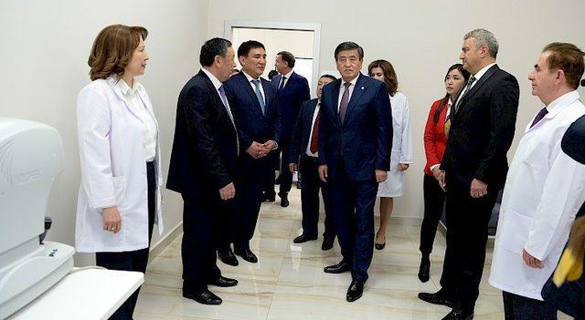 Kırgızistan’da modern Uluslararası Kırgız-Türk Kliniği açıldı