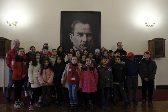 Eskişehirli miniklerden Anıtkabir’e ziyaret