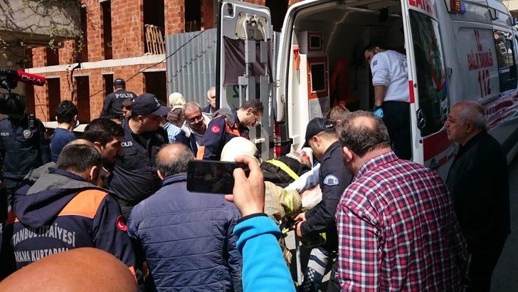 Ümraniye'de merdiven çöktü! G5