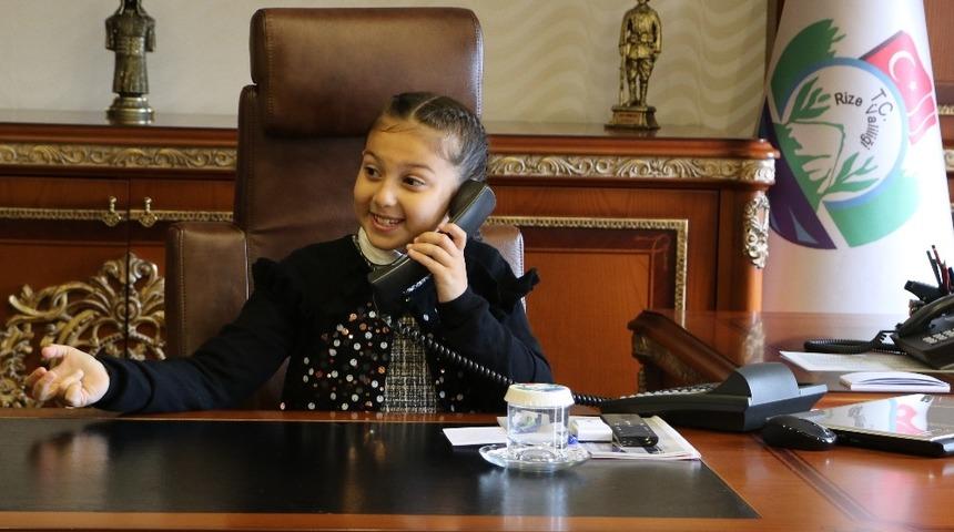 Temsili Rize Valisi Hanzade: "Vali olabilirim, güzel işmiş"