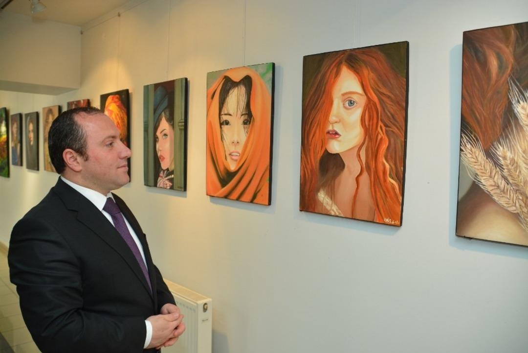 G&uuml;zel sanatlar lisesinden yıl sonu sergisi