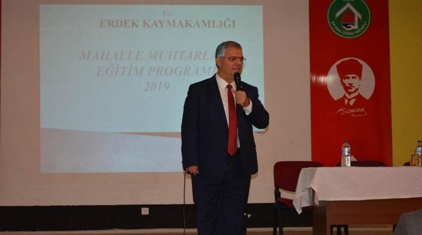 Muhtarlara &ldquo;Hizmet İ&ccedil;i Eğitim&rdquo; Semineri