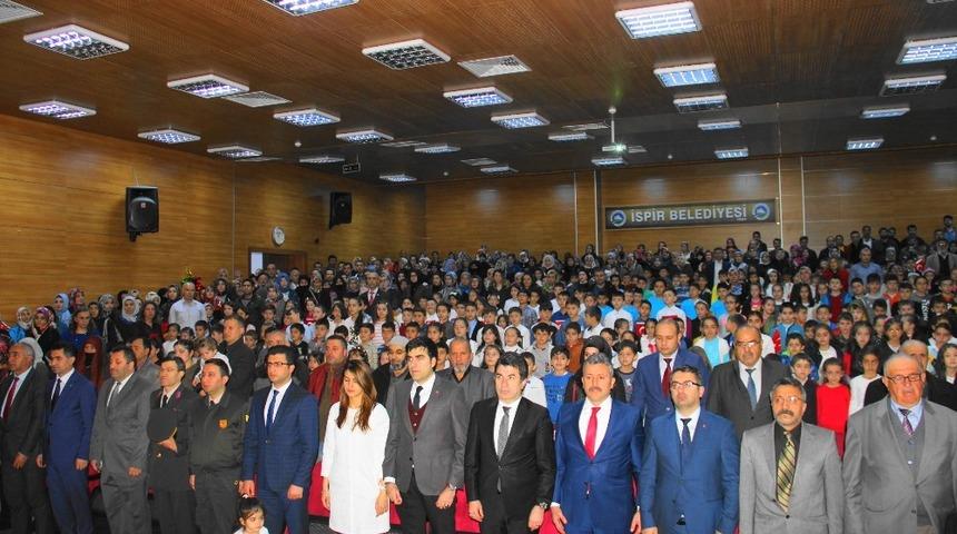 İspir&rsquo;de 23 Nisan coşkusu