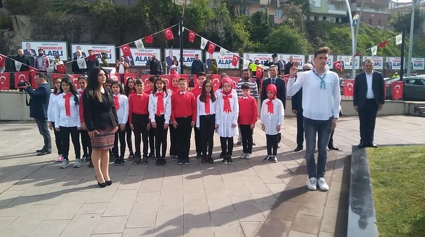 23 Nisan Ulusal Egemenlik ve &Ccedil;ocuk Bayramı Alaplı&rsquo;da coşkuyla kutlandı