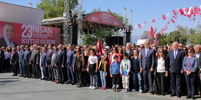 Antalya'da bayram coşkusu