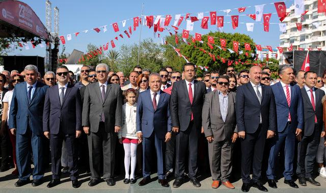 Antalya'da bayram coşkusu