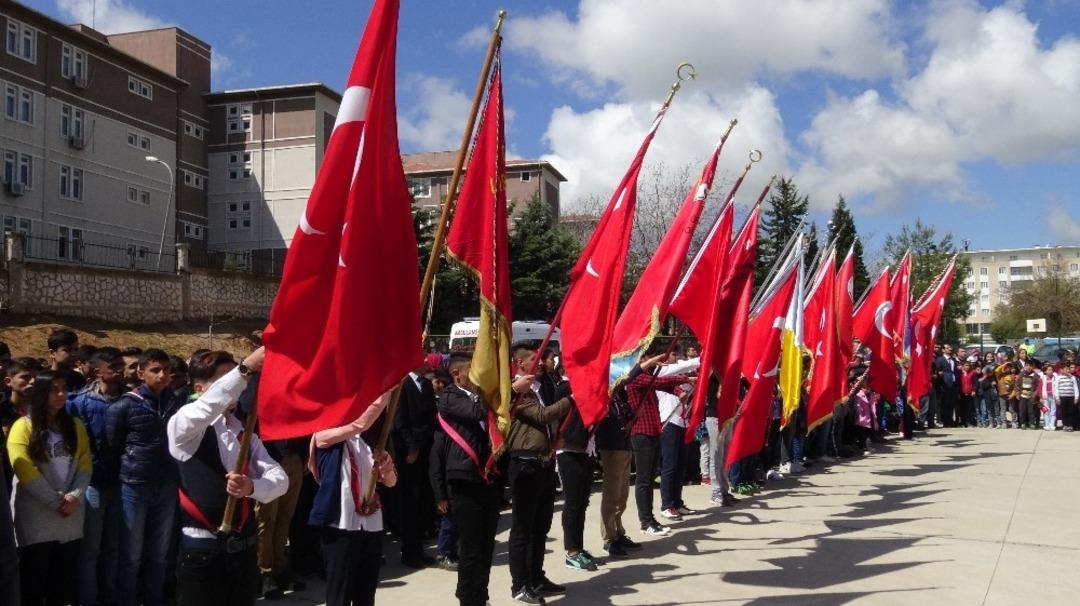 Gerc&uuml;ş&rsquo;te 23 Nisan Ulusal Egemenlik ve &Ccedil;ocuk Bayramı coşkuyla kutlandı