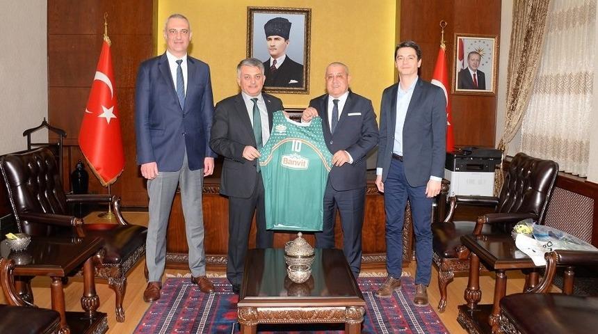 Banvitspor&rsquo;dan Vali Yazıcı&rsquo;ya ziyaret