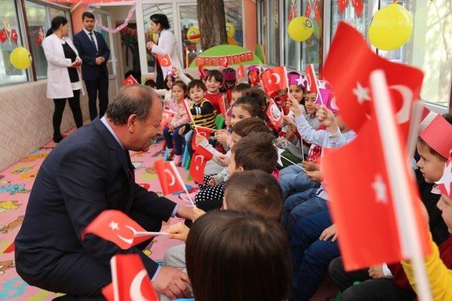 Başkan Oprukçu’dan belediye kreşine ziyaret