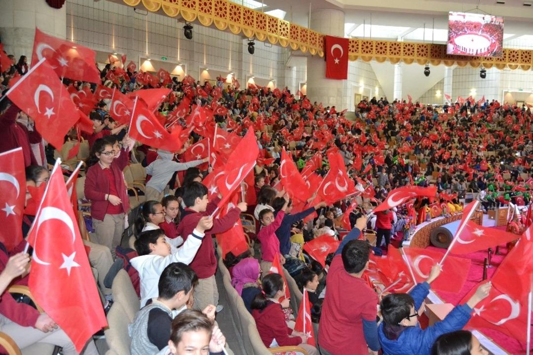 Konya&rsquo;da 23 Nisan kutlamaları