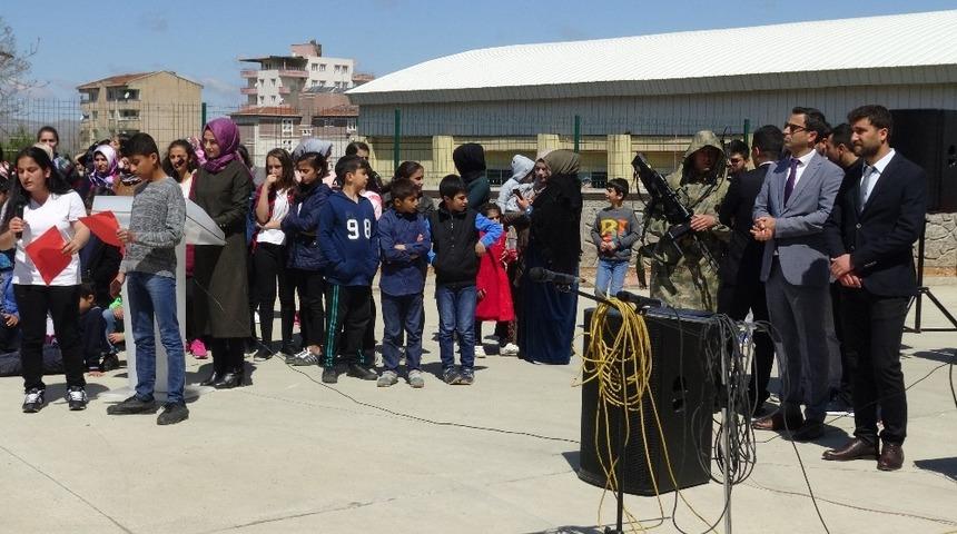 Gerc&uuml;ş&rsquo;te 23 Nisan t&ouml;reninde drone savarlı &ouml;nlem