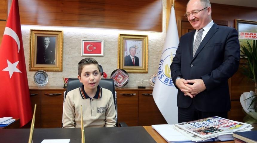 Minik Başkan; &ldquo;Millet Bah&ccedil;esi&rdquo; inşaatına hız verin