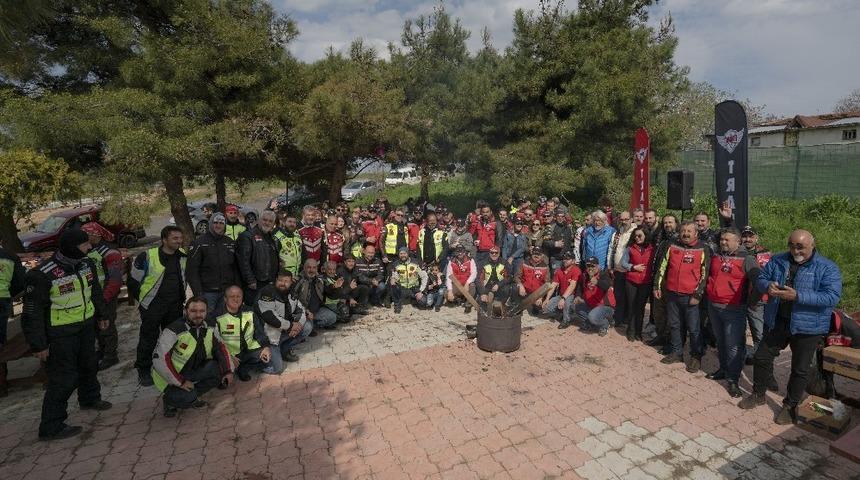 Motosiklet tutkunları sezonu açtı