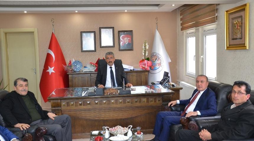 MYK &uuml;yesi Ekici&rsquo;den İsa &Ouml;zkan&rsquo;a hayırlı olsun ziyareti