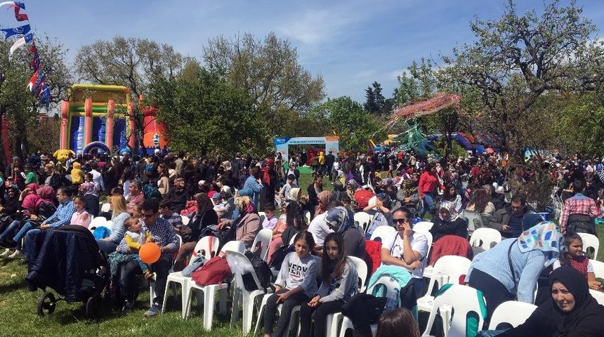 Validebağ Korusu&rsquo;nda coşkulu 23 Nisan kutlaması