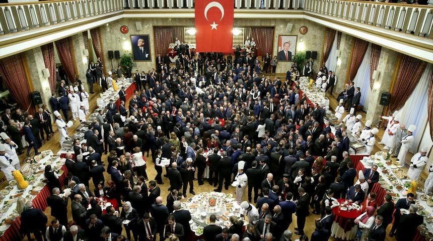 TBMM'de 23 Nisan resepsiyonundan kareler