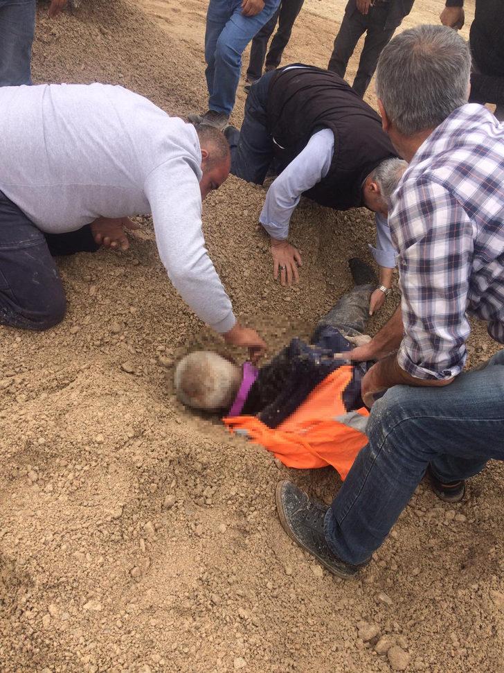 Korkunç kaza! Hafriyat kamyonunun döktüğü çakılın altında ezildi G2