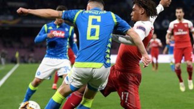 Napoli Arsenal'e elendi, 'Gomorra' çağrışımlı paylaşım İtalya'da polemiğe neden oldu