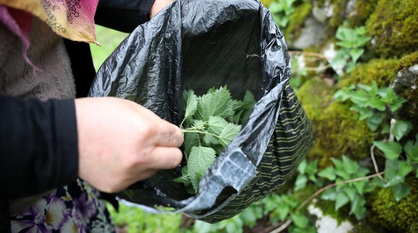 Isırgan otu ipliğinden dokunan &uuml;r&uuml;nler, yok satıyor