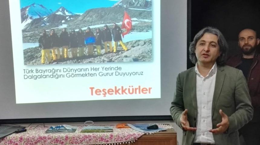 Dağcılık Federasyonu&rsquo;nun &ccedil;alışmalarını anlattı