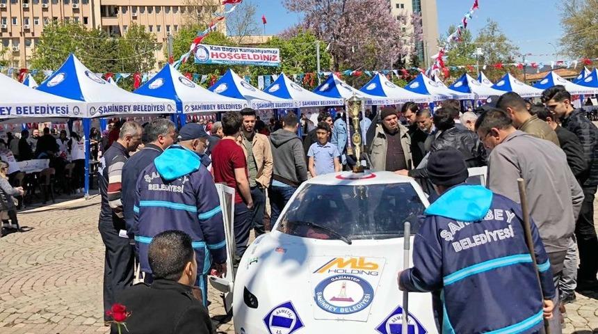 Ecotron-3 &lsquo;Vatan i&ccedil;in can millet i&ccedil;in kan veririz&rsquo; kampanyasında