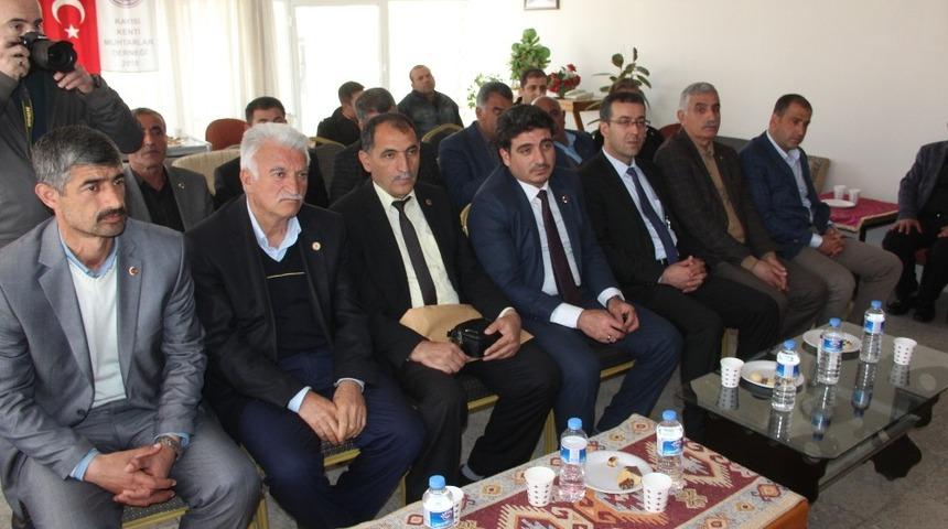 Malatya Kayısı kent Muhtarlar derneğinin olağan Genel Kurulunu yaptı