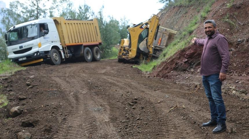 Çerçili-Koramşalı bağlantı yolu açıldı