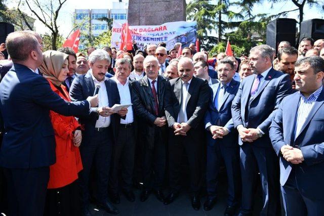 İçişleri Bakanı Süleyman Soylu’ya memleketi Trabzon’dan destek