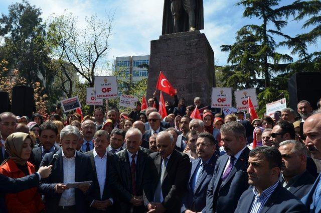 İçişleri Bakanı Süleyman Soylu’ya memleketi Trabzon’dan destek