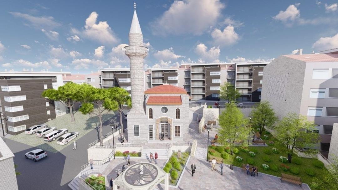 Yiğitbaş Veli Camisi&rsquo;nin temeli t&ouml;renle atıldı