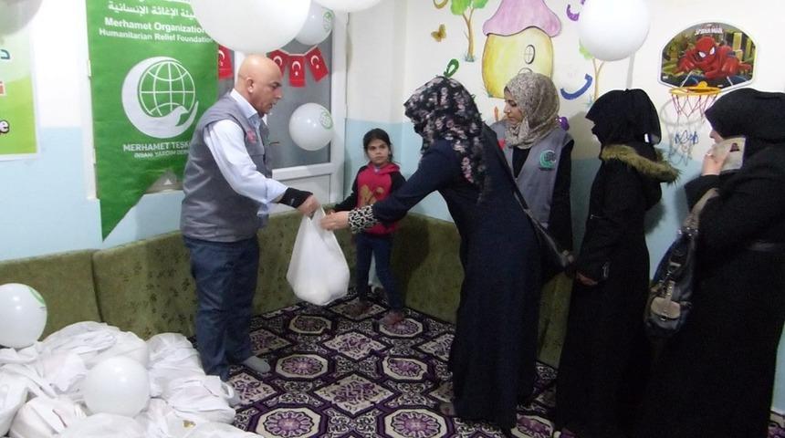 Suriyelilere Ramazan yardımı