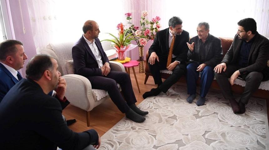 Başkan Kocaman&rsquo;dan şehit ailesine ziyaret