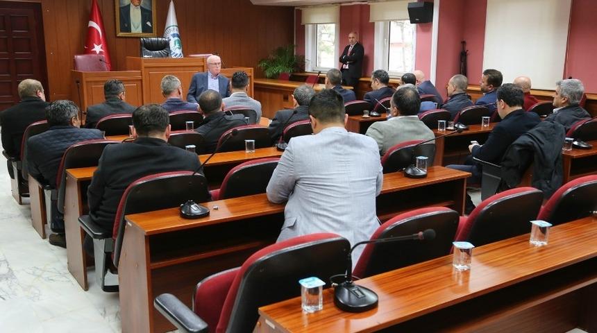 Başkan Kurt&rsquo;a T&uuml;rk-İş&rsquo;ten ziyaret