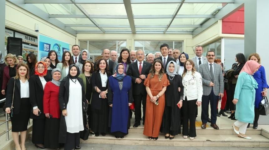 Başkan G&uuml;ler: &ldquo;&Uuml;reten Ordu modelini bu sergide g&ouml;rd&uuml;k&rdquo;