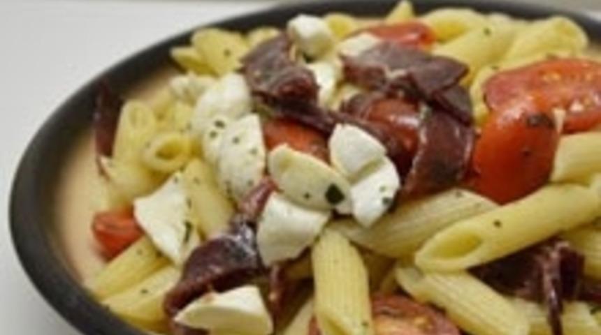 Pastırmalı Spagetti