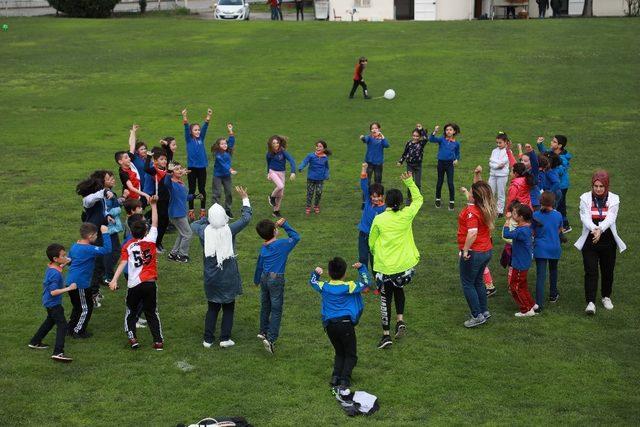 Yılport Samsunspor’da çocuk şenliği