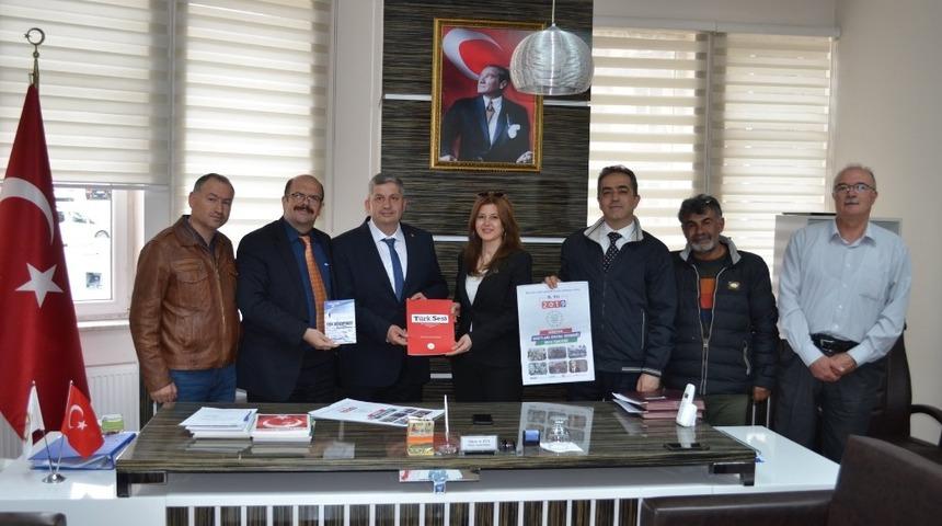 STK&rsquo;lardan Başkan Altun&rsquo;a ziyaret