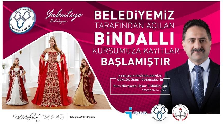 &lsquo;Bindallı&rsquo; geleneği Yakutiye&rsquo;nin kursuyla yarınlara taşınacak