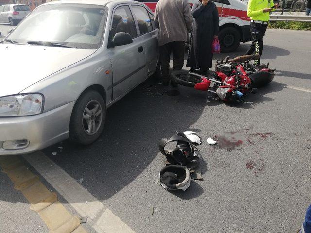 Beylikdüzü’nde feci kaza:1 ağır yaralı