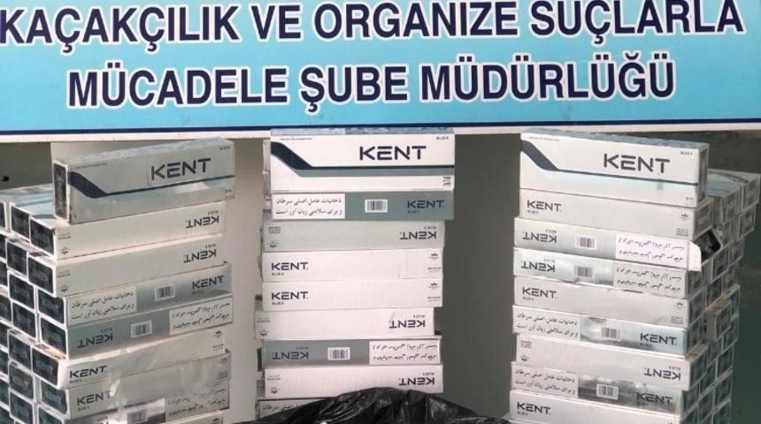 Siirt&rsquo;te bin 570 paket ka&ccedil;ak sigara ele ge&ccedil;irildi