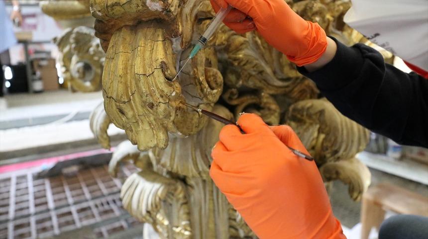 Tarihe tanıklık eden Süfera Salonu restore ediliyor