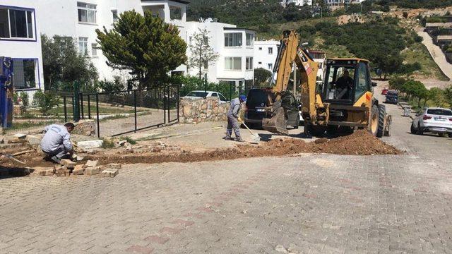 Bodrum yolları sezona hazırlanıyor