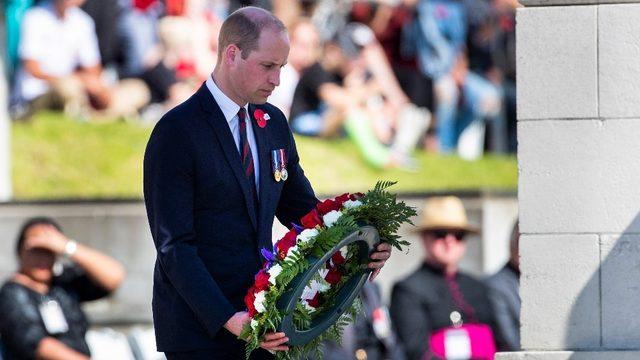 Prens William, Yeni Zelanda’da Anzak Günü törenine katıldı