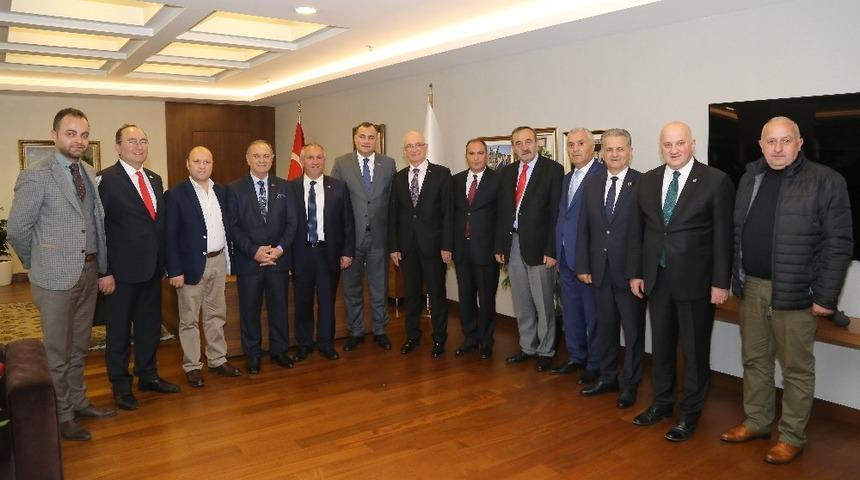 Artvinli belediye başkanları &Ccedil;ankaya&rsquo;da