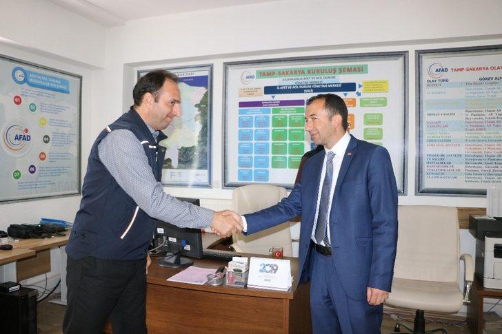 AFAD Sen Genel Başkanı Ayhan Çelik’ten İl Müdürü Kaşkaş’a ziyaret G5