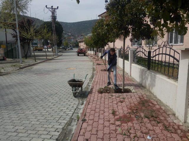 Vezirhan’da çevre düzenleme çalışmaları başladı